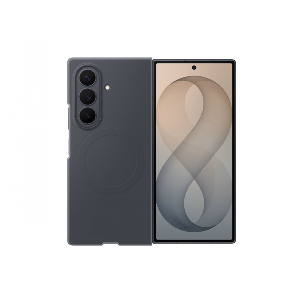 [parent_category] - Калъфи - Samsung Silicone Magnet Cover за Galaxy Z Fold 8 Ultra Graphite