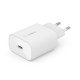Зарядни устройствa - Зарядно за стена Belkin BOOST CHARGE USB-C PD 3.0  25W, Бял