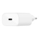 Зарядни устройствa - Зарядно за стена Belkin BOOST CHARGE USB-C PD 3.0  25W, Бял