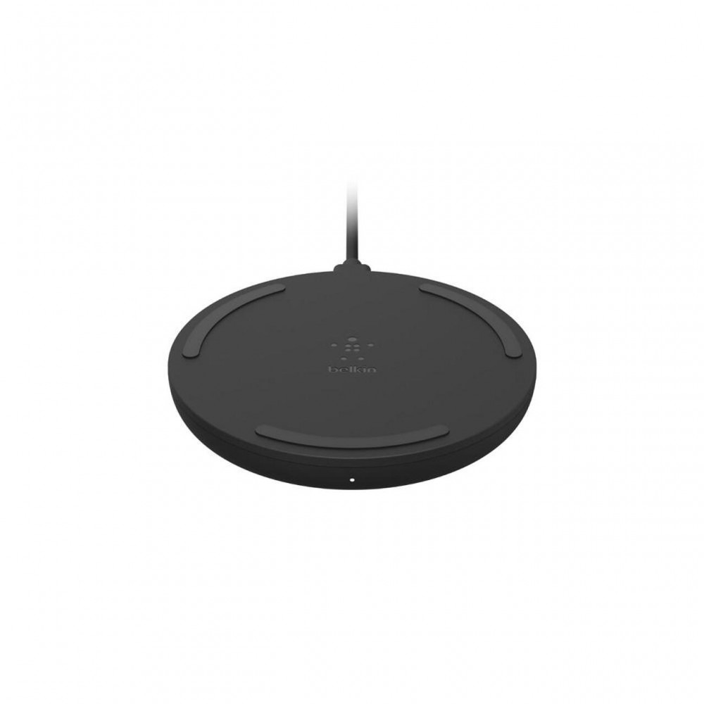 Зарядни устройствa - Поставка Belkin, безжично зареждане с Micro USB Cable/ без AC адаптор, 10W, Черен
