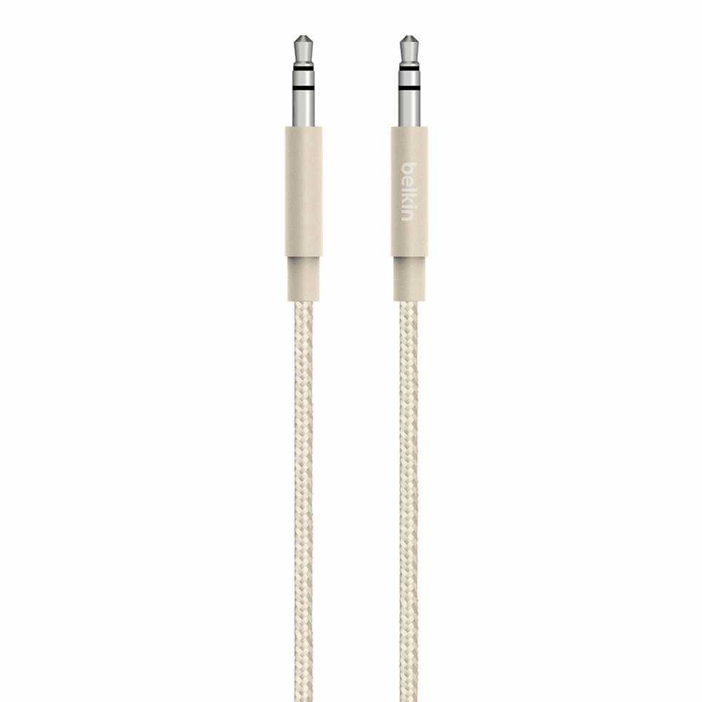 USB кабели - Кабел Belkin MIXIT Metallic Audio, AUX,1,2M