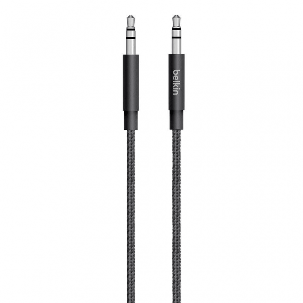 USB кабели - Кабел Belkin MIXIT Metallic Audio, AUX,1,2M