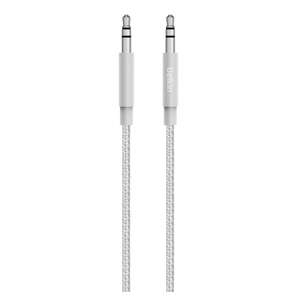 USB кабели - Кабел Belkin MIXIT Metallic Audio, AUX,1,2M