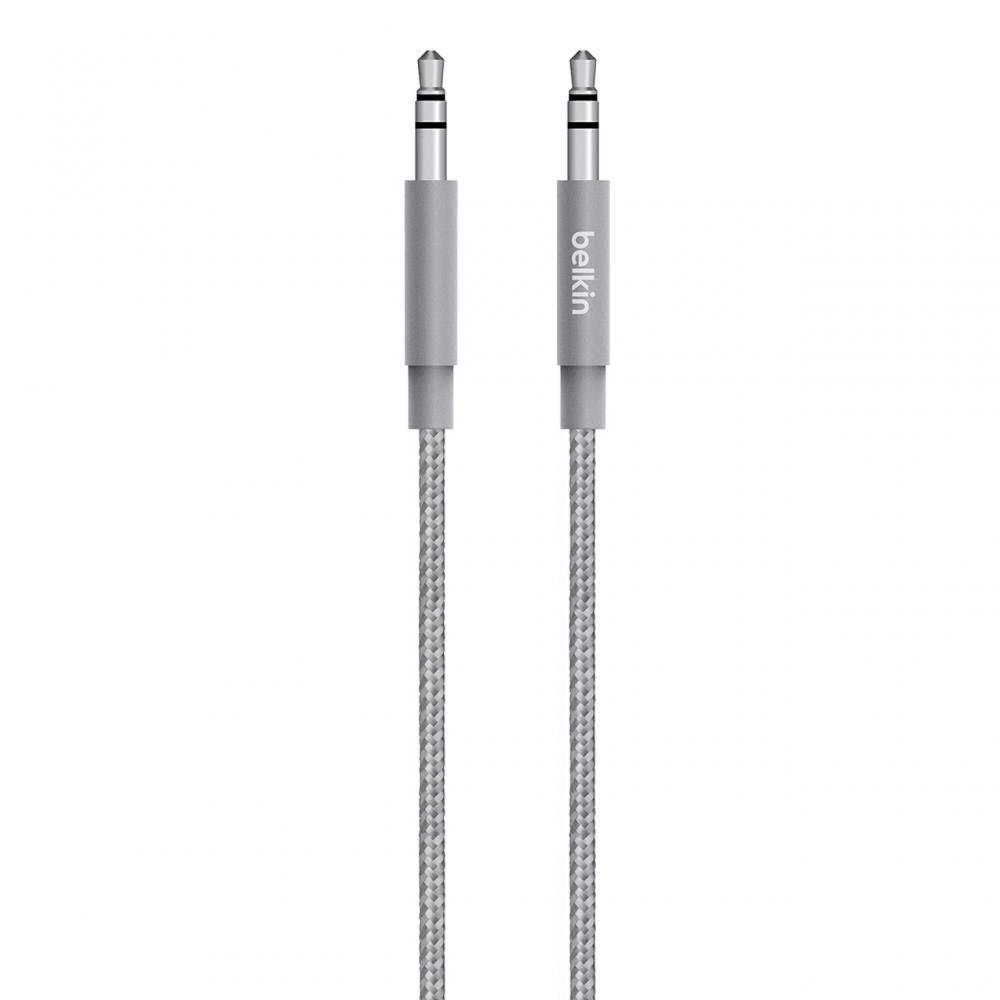 USB кабели - Кабел Belkin MIXIT Metallic Audio, AUX,1,2M