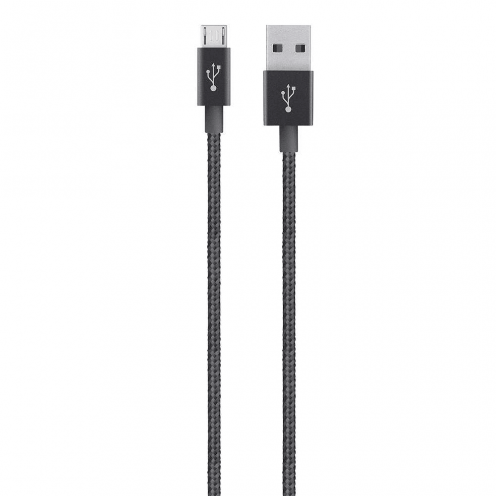 USB кабели - Кабел Belkin MIXIT Metallic Micro-USB to USB ,1,2M