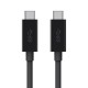 USB кабели - Кабел Belkin Monitor USB-C, 5GBPS, Черен