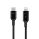 USB кабели - Кабел Belkin BOOST CHARGE Smart LED USB-C to Lightning