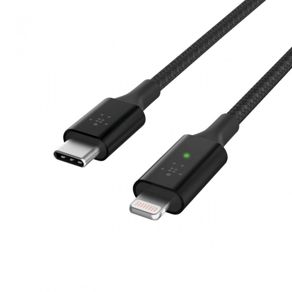 USB кабели - Кабел Belkin BOOST CHARGE Smart LED USB-C to Lightning