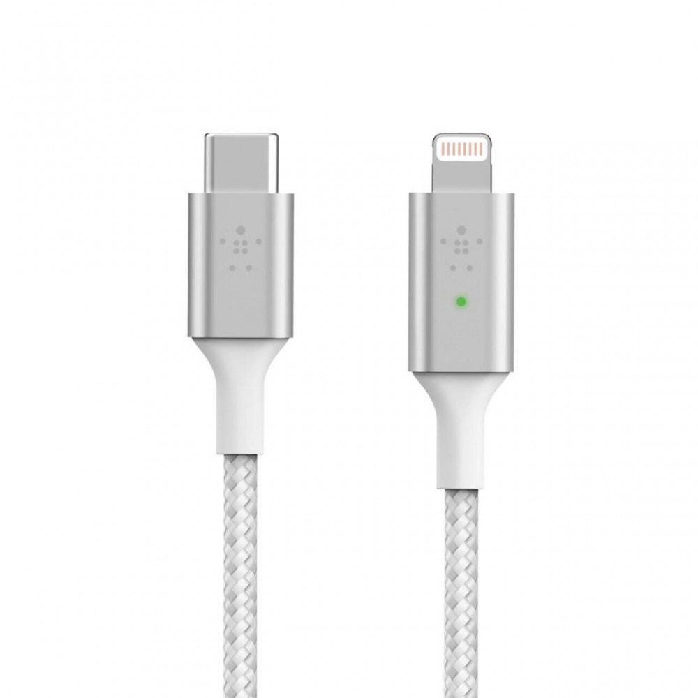 USB кабели - Кабел Belkin BOOST CHARGE Smart LED USB-C to Lightning