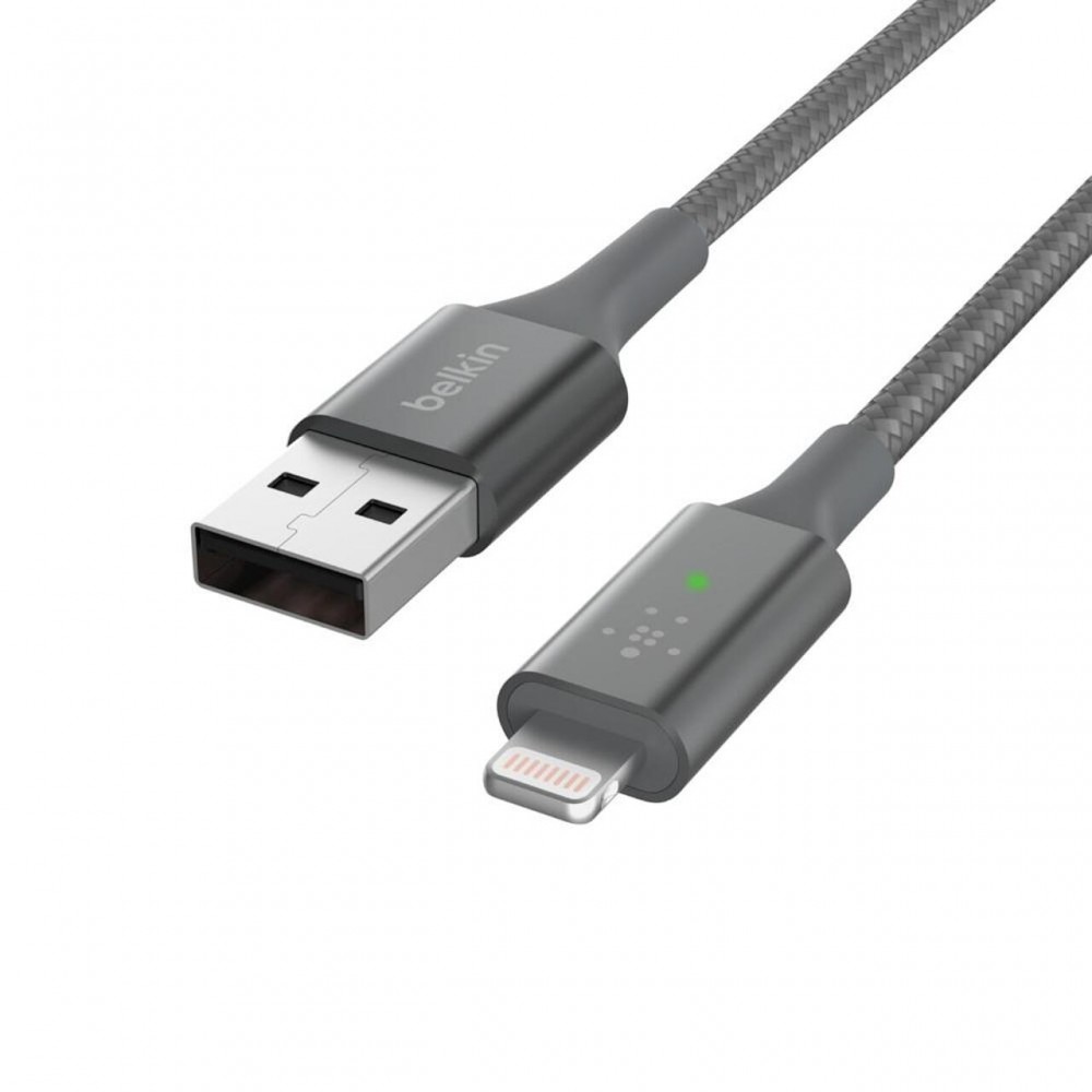 USB кабели - Кабел Belkin BOOST CHARGE Smart LED USB-A to Lightning