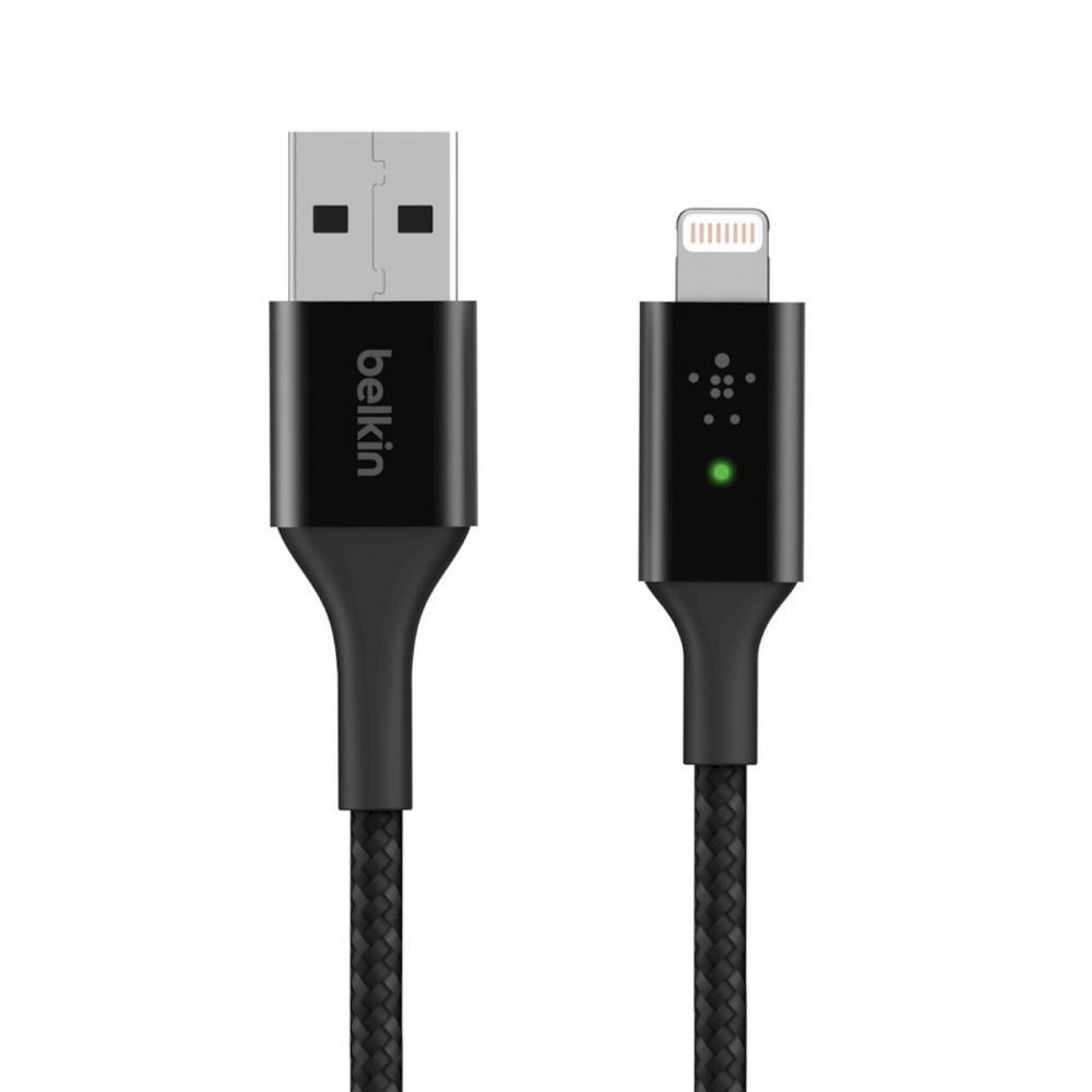 USB кабели - Кабел Belkin BOOST CHARGE Smart LED USB-A to Lightning