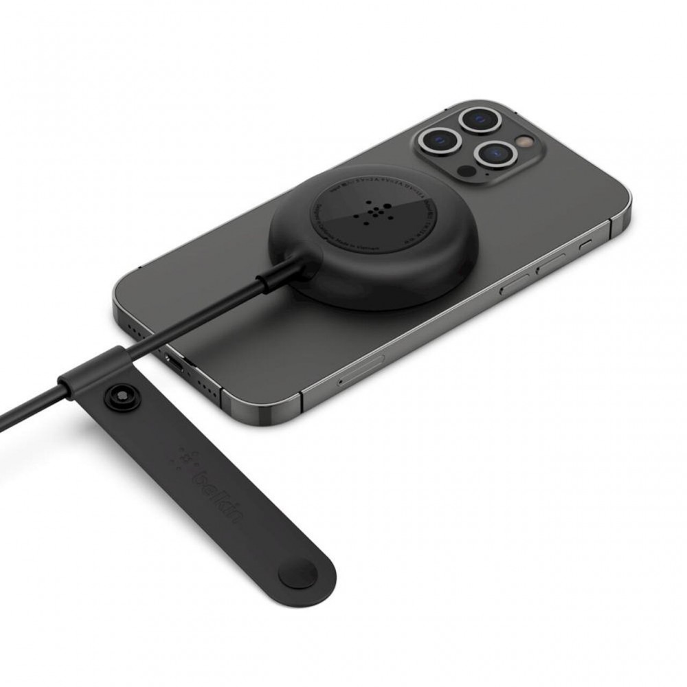 Зарядни устройствa - Поставка за безжично зареждане MagSafe Belkin 7.5W Black