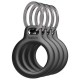 USB кабели - AirTag Holder Belkin key ring 4 pack, Черен