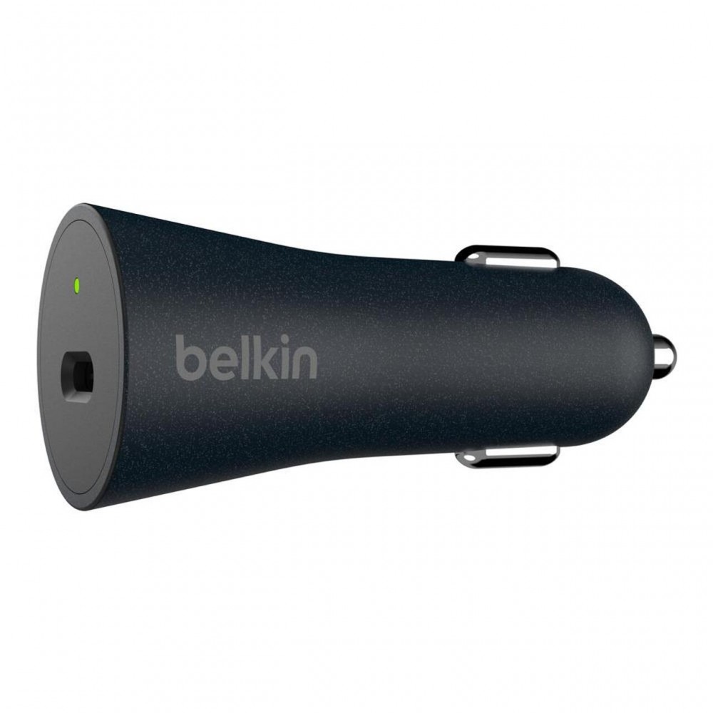 Зарядни устройствa - Зарядно за кола Belkin BOOST CHARGE USB-C с кабел за бързо зареждане Quick Charge 4 Plus, Черен