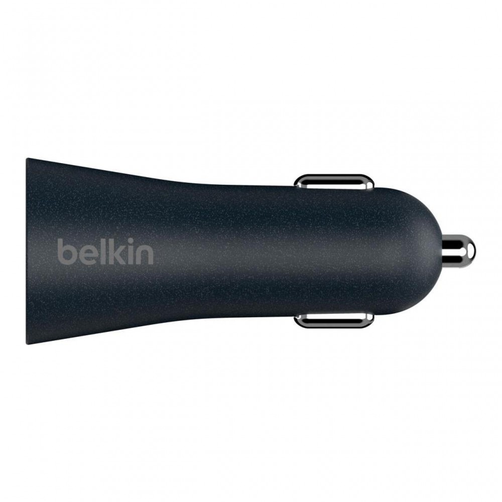 Зарядни устройствa - Зарядно за кола Belkin BOOST CHARGE USB-C с кабел за бързо зареждане Quick Charge 4 Plus, Черен
