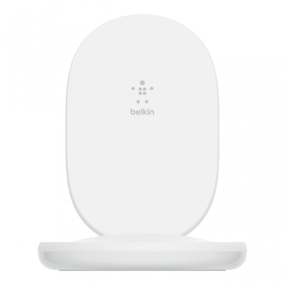 Зарядни устройствa - Зарядна стойка Belkin Boost Charge 15W, бързо зареждане 3.0,  бял