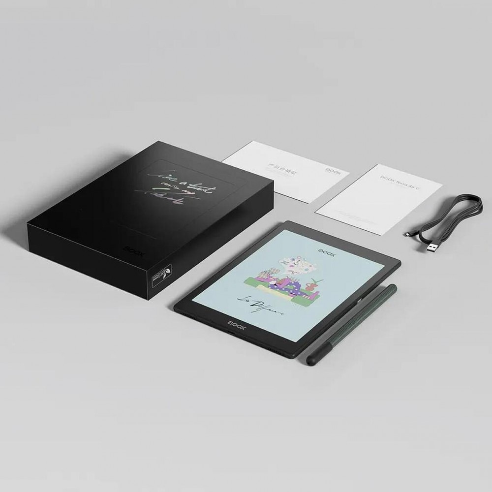 E-book - Електронен четец Boox Nova Air C 7.8 3 GB 32 GB, Черен