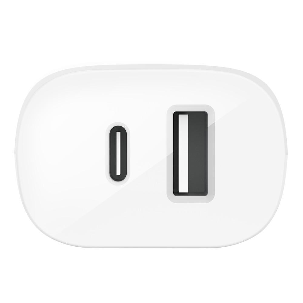 Зарядни устройствa - Зарядно за стена USB-C и USB-A 32W BOOST↑CHARGE™ Belkin, Бял