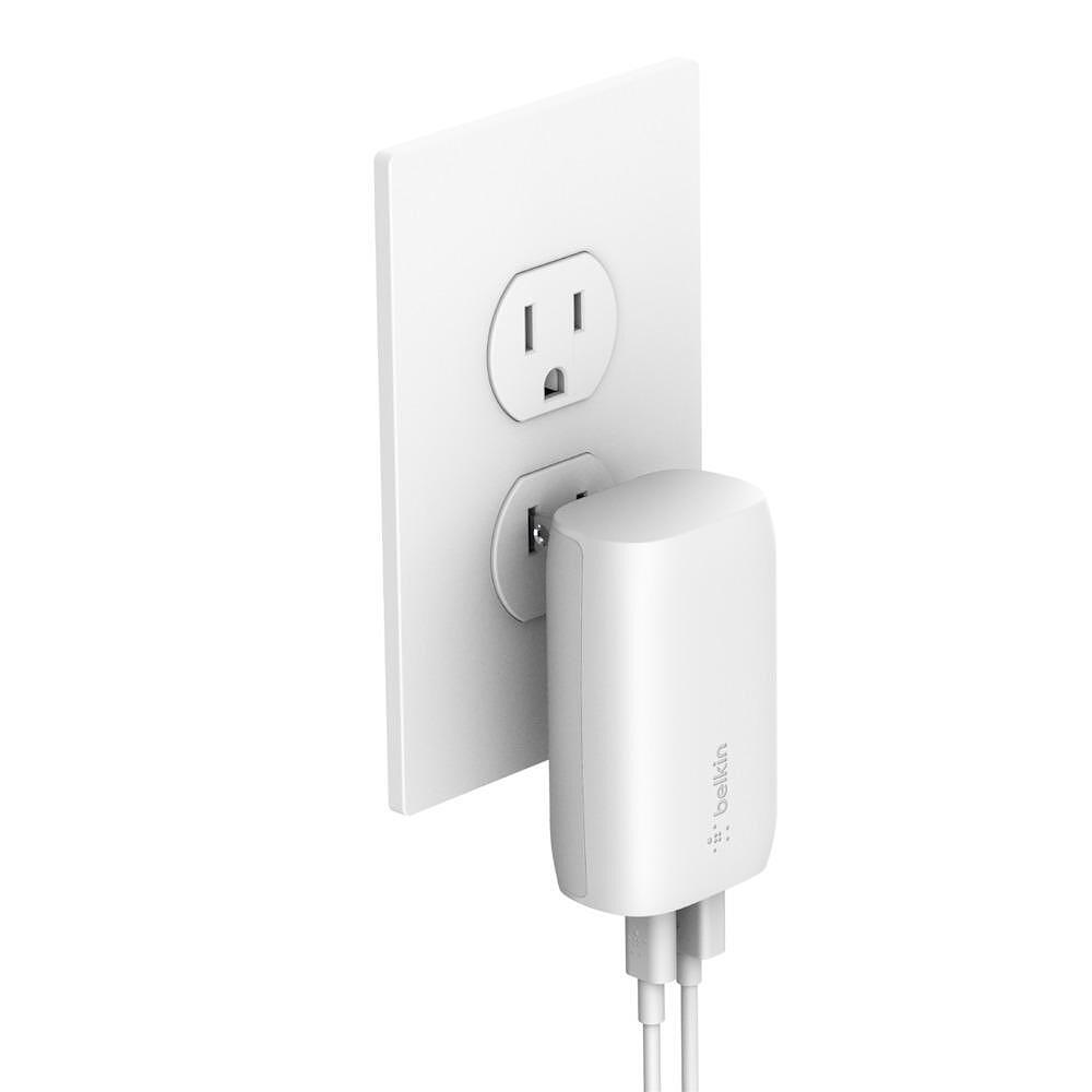 Зарядни устройствa - Зарядно за стена USB-C и USB-A 32W BOOST↑CHARGE™ Belkin, Бял