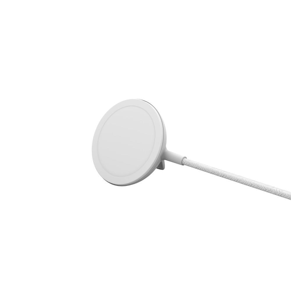 Зарядни устройствa - Поставка за безжично зареждане Belkin MagSafe 15W с кабел, Бял