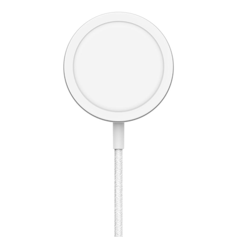 Зарядни устройствa - Поставка за безжично зареждане Belkin MagSafe 15W с кабел, Бял