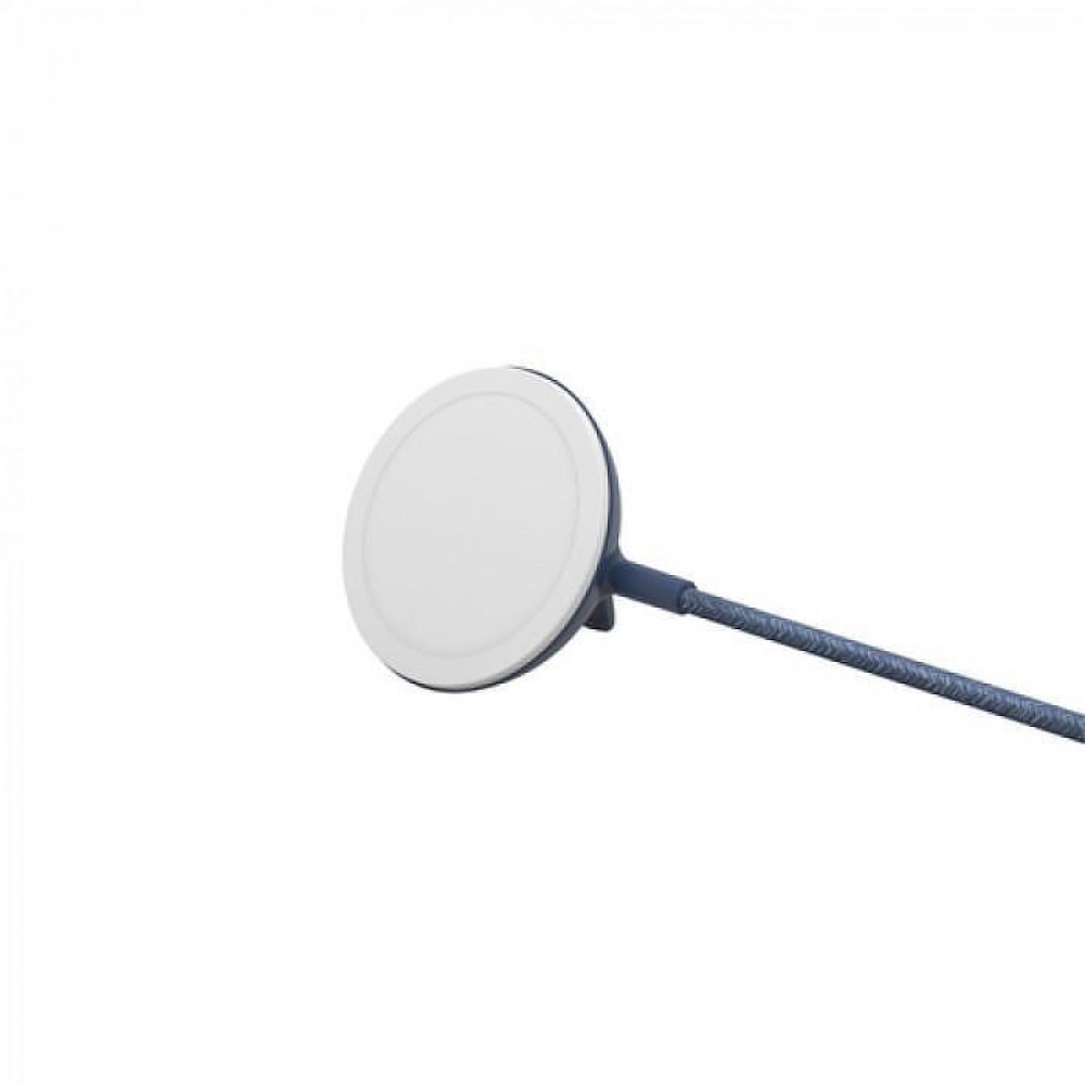 Зарядни устройствa - Поставка за безжично зареждане Belkin MagSafe 15W с кабел, Син