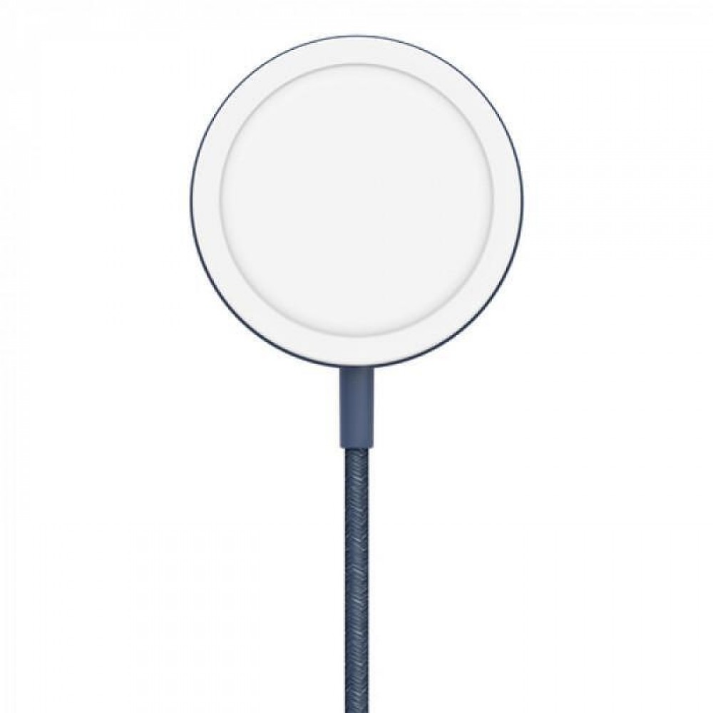 Зарядни устройствa - Поставка за безжично зареждане Belkin MagSafe 15W с кабел, Син