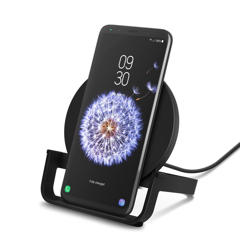 Зарядни устройствa - Поставка за безжично зареждане Belkin 10W, Черен