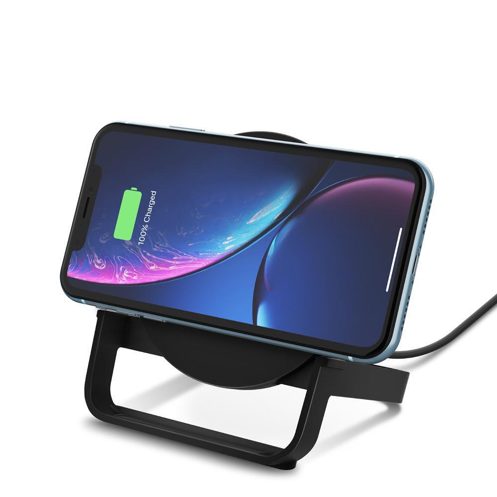 Зарядни устройствa - Поставка за безжично зареждане Belkin 10W, Черен