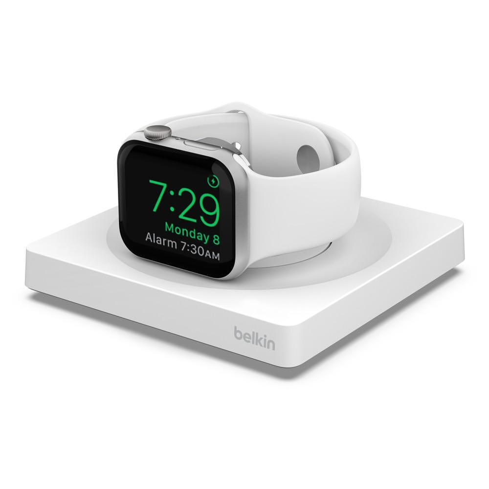 Зарядни устройствa - Преносимо скоростно зарядно устройство Belkin BOOST↑CHARGE™ PRO за Apple Watch, Бял