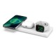 Зарядни устройствa - Поставка за безжично зареждане 3 в 1 Belkin MagSafe, Бял