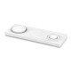 Зарядни устройствa - Поставка за безжично зареждане 3 в 1 Belkin MagSafe, Бял