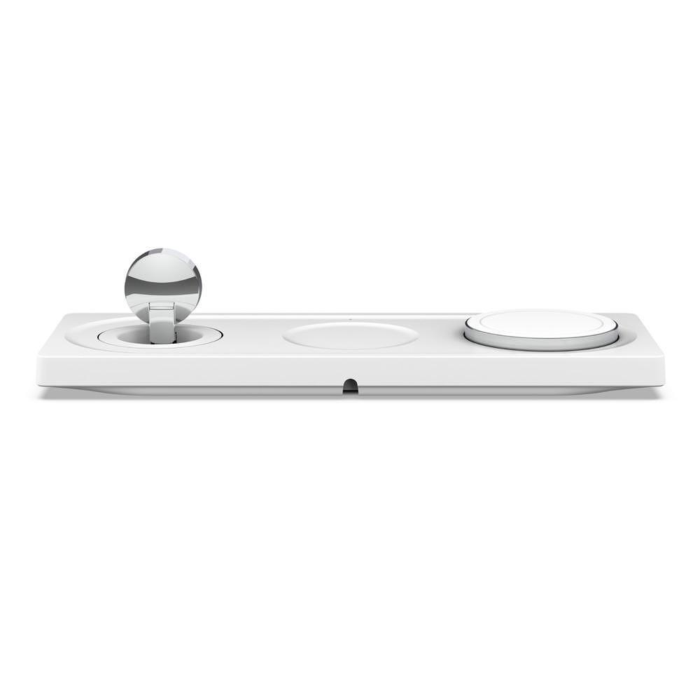 Зарядни устройствa - Поставка за безжично зареждане 3 в 1 Belkin MagSafe, Бял