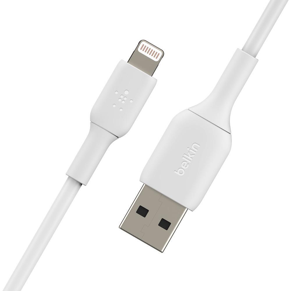 USB кабели - Кабел Belkin BOOST↑CHARGE™ Lightning към USB-A 1M, Бял