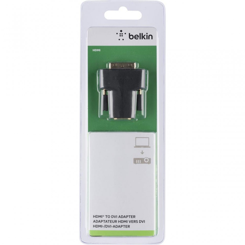 Зарядни устройствa - Адаптер Belkin HDMI към DVI, Черен