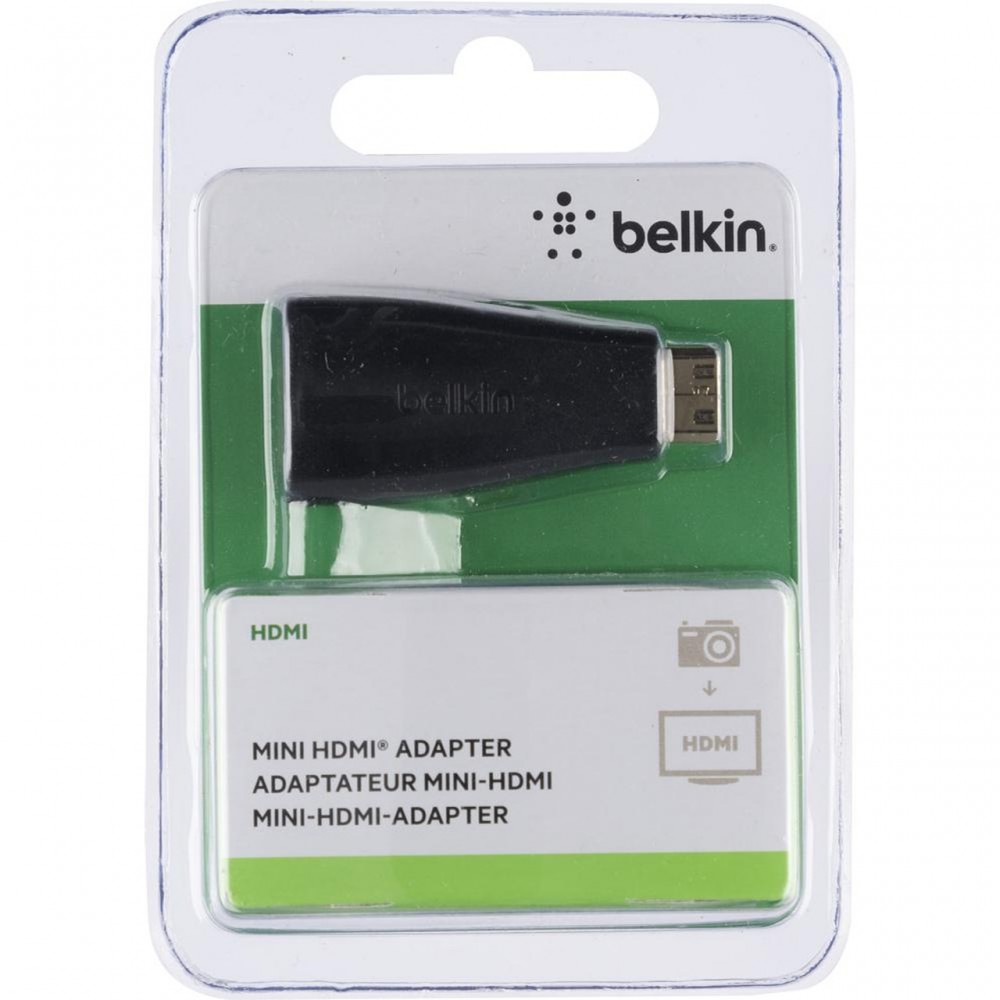 Зарядни устройствa - Адаптер Belkin Mini HDMI, Черен