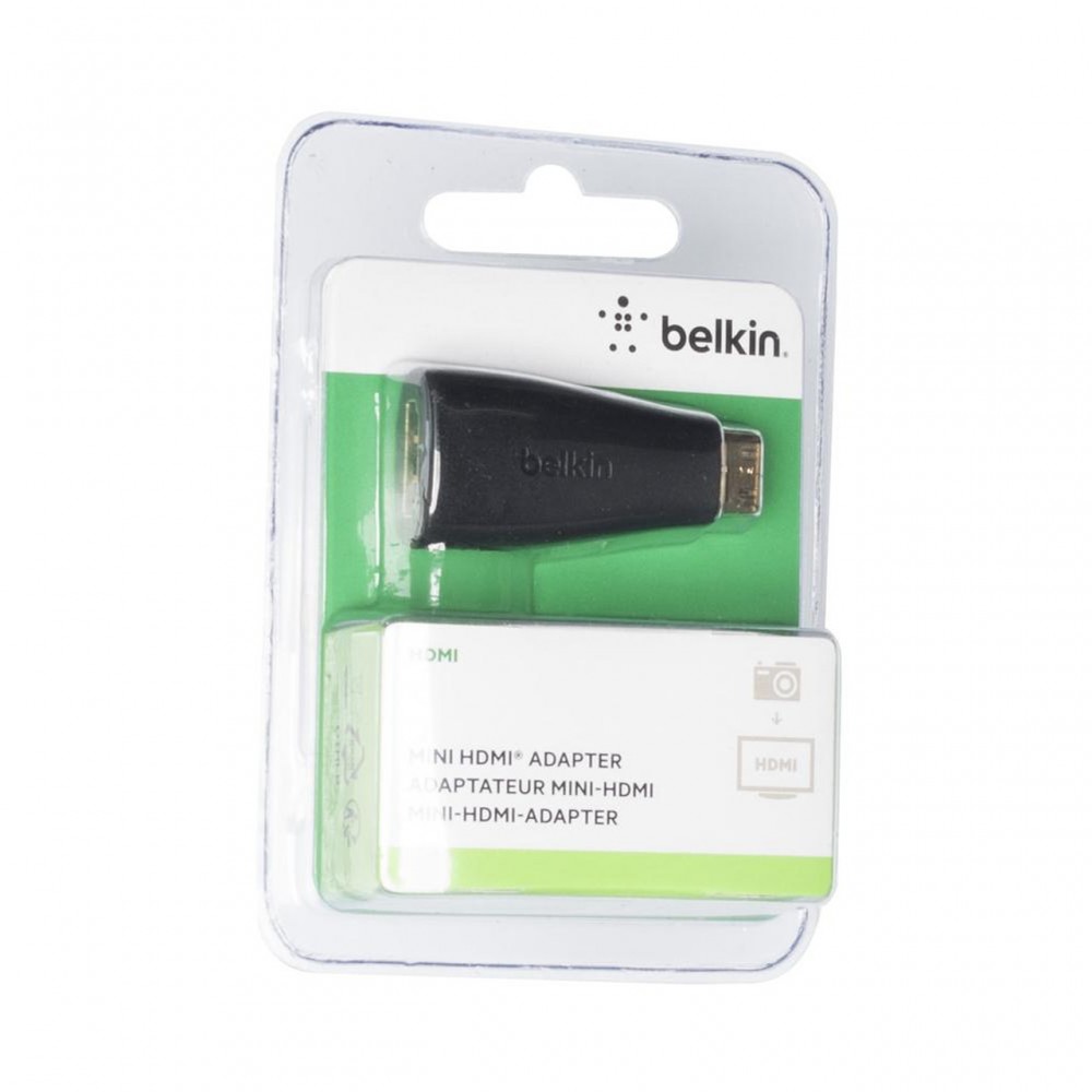 Зарядни устройствa - Адаптер Belkin Mini HDMI, Черен