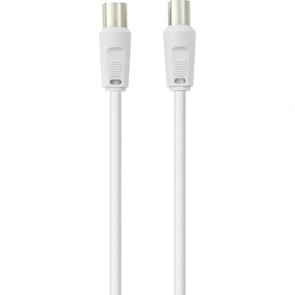 USB кабели - Кабел Belkin Coaxial 75dB 2M, Бял
