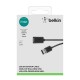 USB кабели - Кабел удължител Belkin USB Type-A Male към USB Type-A Female 1.8M, Черен