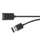 USB кабели - Кабел удължител Belkin USB Type-A Male към USB Type-A Female 4.8M, Черен