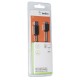 USB кабели - Кабел Belkin USB3.0 A към Micro B 0.9M, Черен