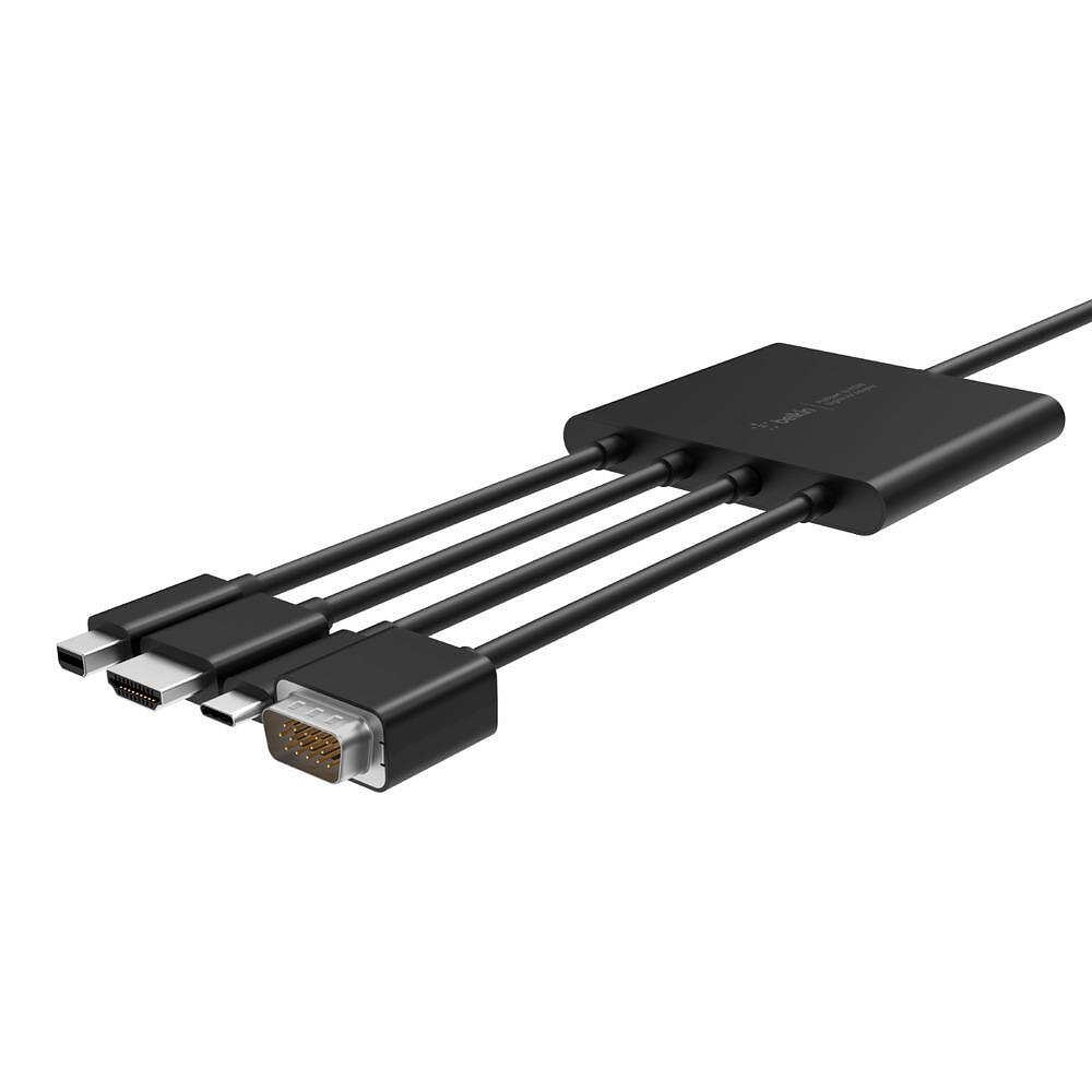 Зарядни устройствa - Адаптер Belkin Multiport® към HDMI® Digital AV, Черен