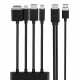 Зарядни устройствa - Адаптер Belkin Multiport® към HDMI® Digital AV, Черен