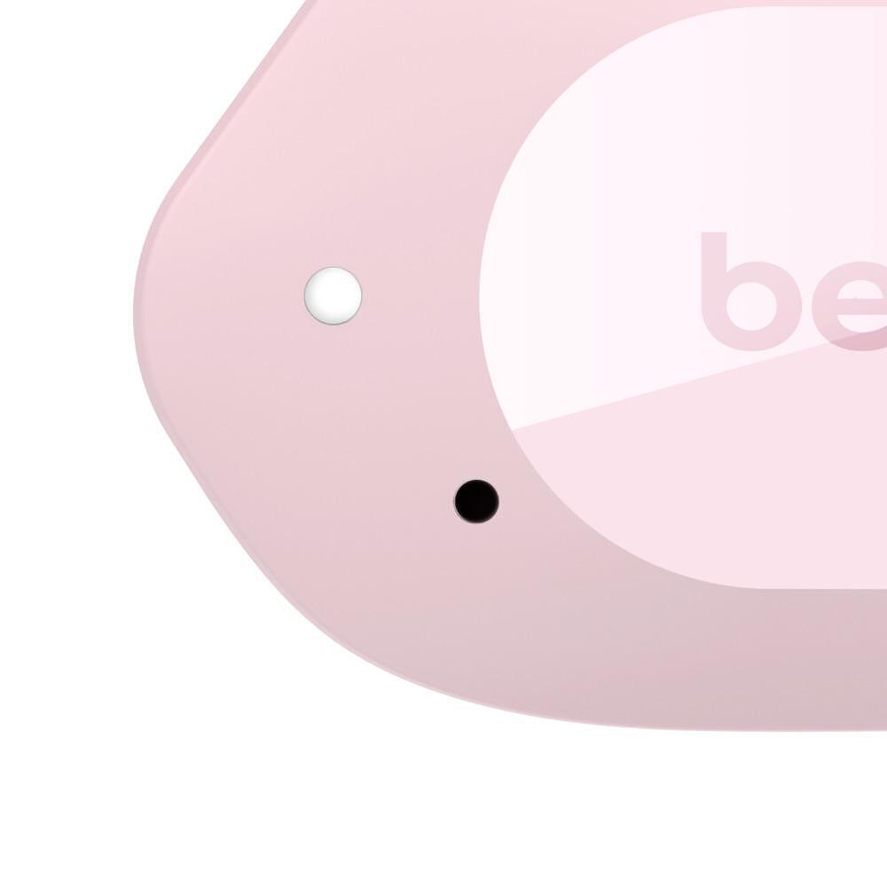 Безжични слушалки - Безжични слушалки Belkin Soundform Play True Wireless, Розови
