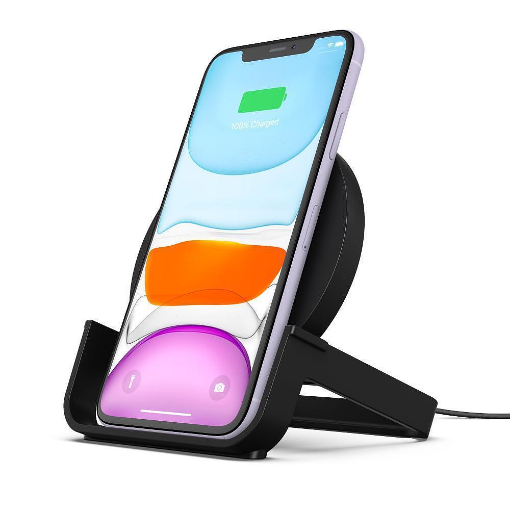 Зарядни устройствa - Безжична зарядна станция Belkin Playa 10W No-PSU, Черен