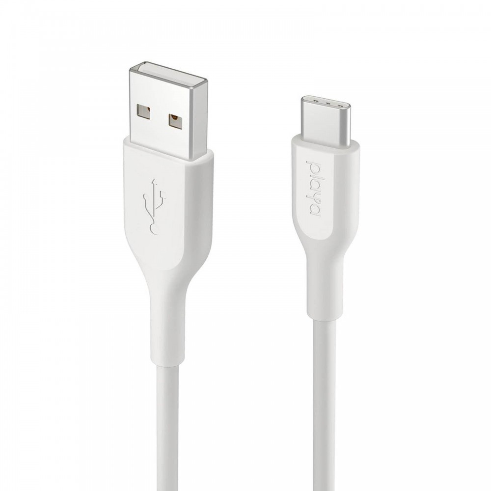 USB кабели - Кабел Belkin - Playa USB-A към USB-C 1M White