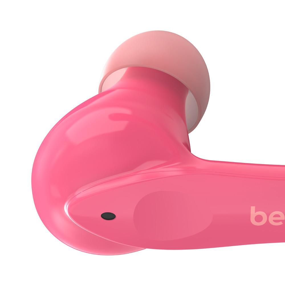 Безжични слушалки - Безжични слушалки Belkin Soundform Nano за деца, Розов