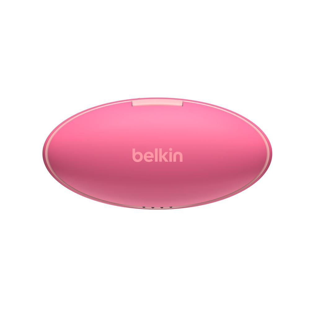 Безжични слушалки - Безжични слушалки Belkin Soundform Nano за деца, Розов