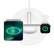 Зарядни устройствa - Стойка за безжично зареждане 3 в 1 Belkin MagSafe, Бял