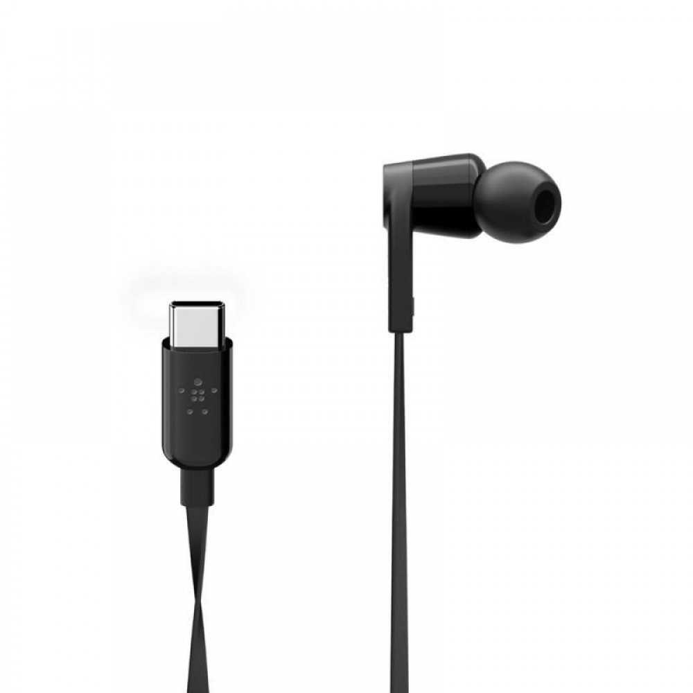 Слушалки за телефон - Слушалки Belkin SOUNDFORM USB-C, черен